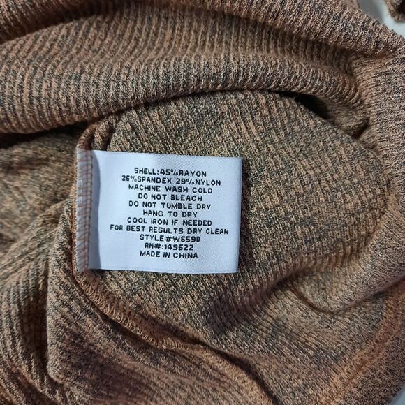 Walter Baker Tenley Sweater Dress Womens XL Long Sleeve Stretch Bodycon - Picture 6 of 8